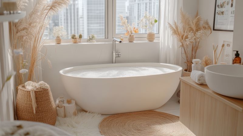 Eco-Friendly Soaking Tub